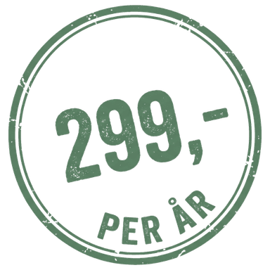 299 kroner per år, gratis skoleåret 2026/27